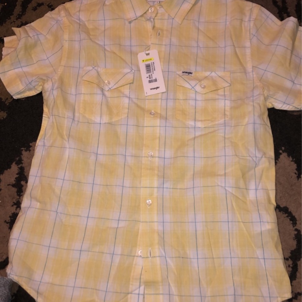 Mens size small button up